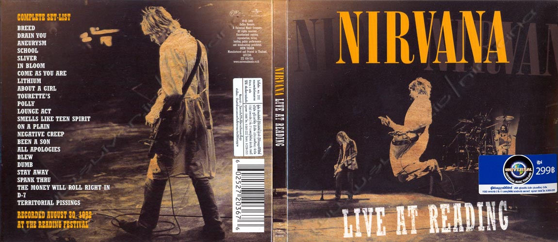 Nirvana / Live at Reading USオリジナル盤 Amazon.co.jp: Live at Reading: ミュージック
