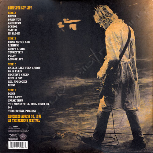 Nirvana / Live at Reading USオリジナル盤 Nirvana - Live at Reading - Amazon.com Music