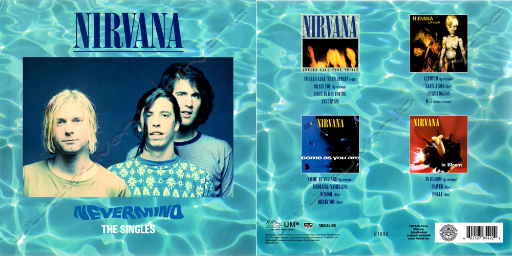愛用 CD Singles Nirvana GEFFEN Japan 6CDs of set UICY-90251