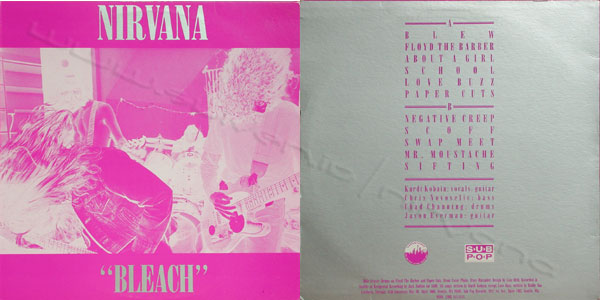 500枚限定トリカラー】Nirvana - Bleach オーストラリア限定盤 Nirvana